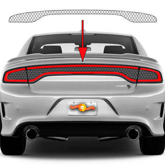 Dodge Charger SRT Hellcat Widebody Tail Light Honeycomb New Vynil Decal Sticker Graphics