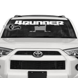 4Runner 2023 Windshield Vinyl Logo Decals Stickers for Toyota 4Runner TRD 