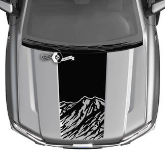 Ford Ranger Hood Mountains Truck Stripes Graphics Decals 