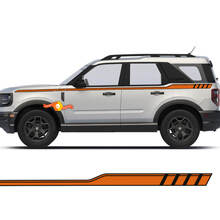 Ford Bronco Sport First Edition Sides Up Stripes Decals Stickers 2 colors 2