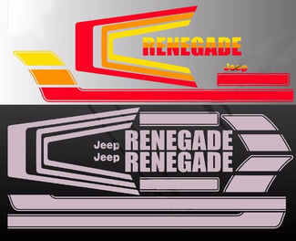 1976  - 1984 Jeep Renegade CJ5 CJ7 Decals graphics  1