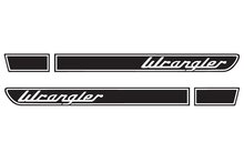 Wrangler Retro Hood Decal Kit for Jeep Wrangler JK (2007-2018) 2
