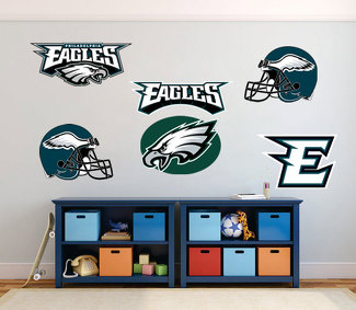 Philadelphia Eagles  National Football League (NFL) fan wall vehicle notebook etc decals stickers