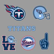 Tennessee Titans professional American football team National Football League (NFL) fan wall vehicle notebook etc decals stickers 2