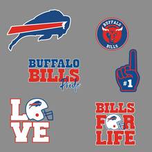 Buffalo Bills professional American football team National Football League (NFL) fan wall vehicle notebook etc decals stickers 2