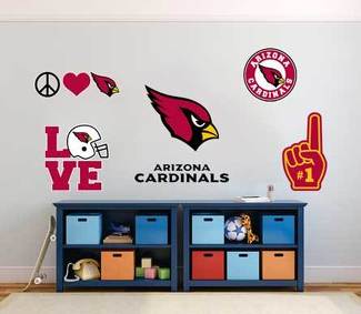 Arizona Cardinals American football team National Football League (NFL) fan wall vehicle notebook etc decals stickers 1