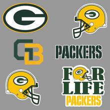 Green Bay Packers American football team National Football League (NFL) fan wall vehicle notebook etc decals stickers 2