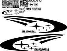 Subaru Impreza Wrx Sti Wrc Full Rally Stars Vinyl Decals Kit Any Color Full Size 2