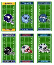 American football teams National Football League (NFL) Cornhole Board Game Decal VINYL WRAPS with LAMINATED 3
