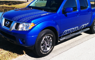 Kit for NISSAN Frontier 2016 PRO 4X Include Hood and Sides Decals 1