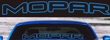 MOPAR DODGE HEMI Vehicle Windshield Sticker Vinyl Decals Graphics Letters 2