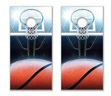 NBA basket Cornhole Board Game Decal VINYL WRAPS with LAMINATED 2