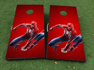 Spider-Man Cornhole Board Game Decal VINYL WRAPS with LAMINATED 1