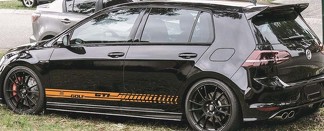 Decal vinyl stricker Side Door Stripes for Volkswagen Golf MK7 MK6 MK5 GTI GT