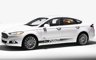 ford fusion 2X side body decal vinyl graphics racing sticker hight quality