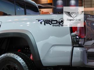 TRD Grizzley Edition custom Toyota Racing Development off road Tacoma Tundra FJ Cruiser sticker decal any colors 1