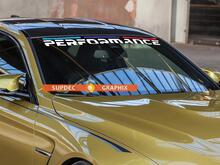 BMW M Performance new Windshield banner vinyl decal sticker 2