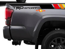 Pair TRD Sport PRO Off Road Vintage stripes for Tacoma Side Vinyl Stickers Decal fit to Toyota Tacoma 2005–2020 2