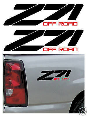 Product 2 Chevy Silverado Z71 4x4 GMC GM Sierra Decals Stickers F 1500