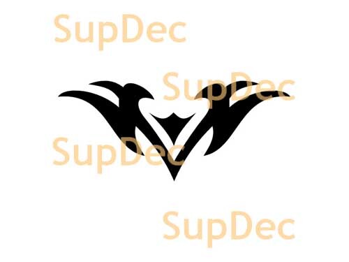 Jeep WRANGLER RockRider Mountain Hood Decal Stickers 1 Pair SH-123