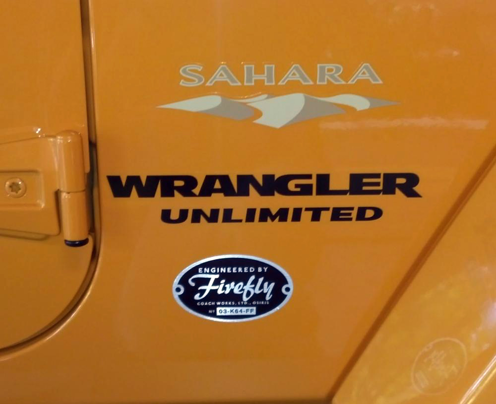 2 Sahara Jeep Wrangler Unbegrenzt CJ TJ YK JK XJ Vinyl Aufkleber Aufkleber