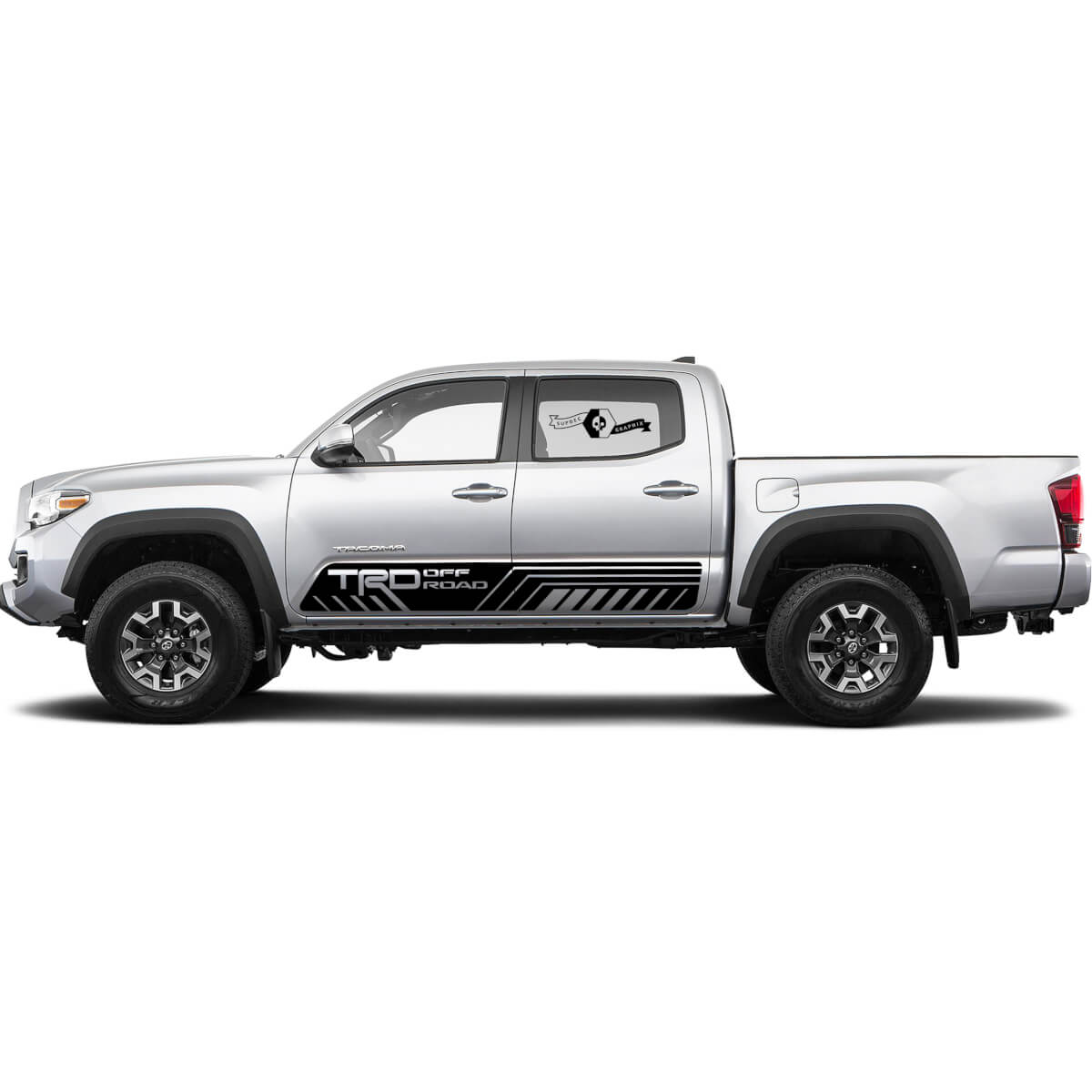 Toyota Tacoma Strobe Side TRD Off Road Vinyl Decal Sticker Graphics Pro Sport Side 