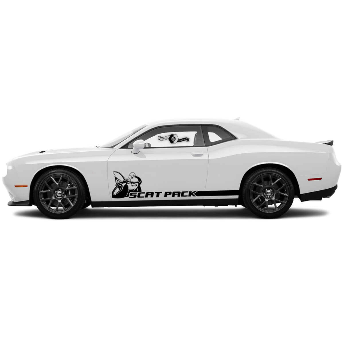 Rocker Panel decals Vinyl Decals Stickers for Dodge Challenger Charger