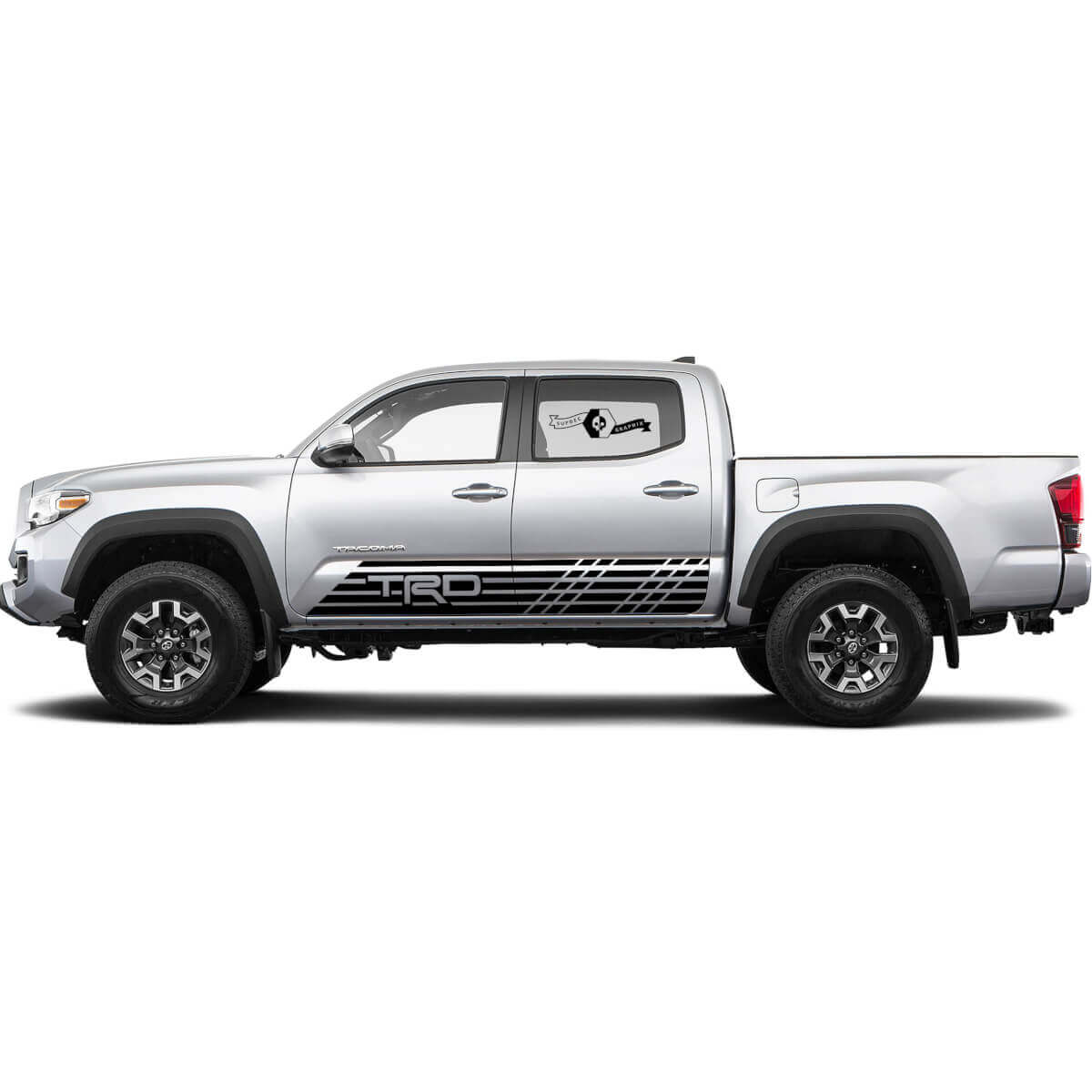 Toyota Tacoma Side TRD Off Road Sport Pro Lines Side Vinyl Decal Sticker Graphics