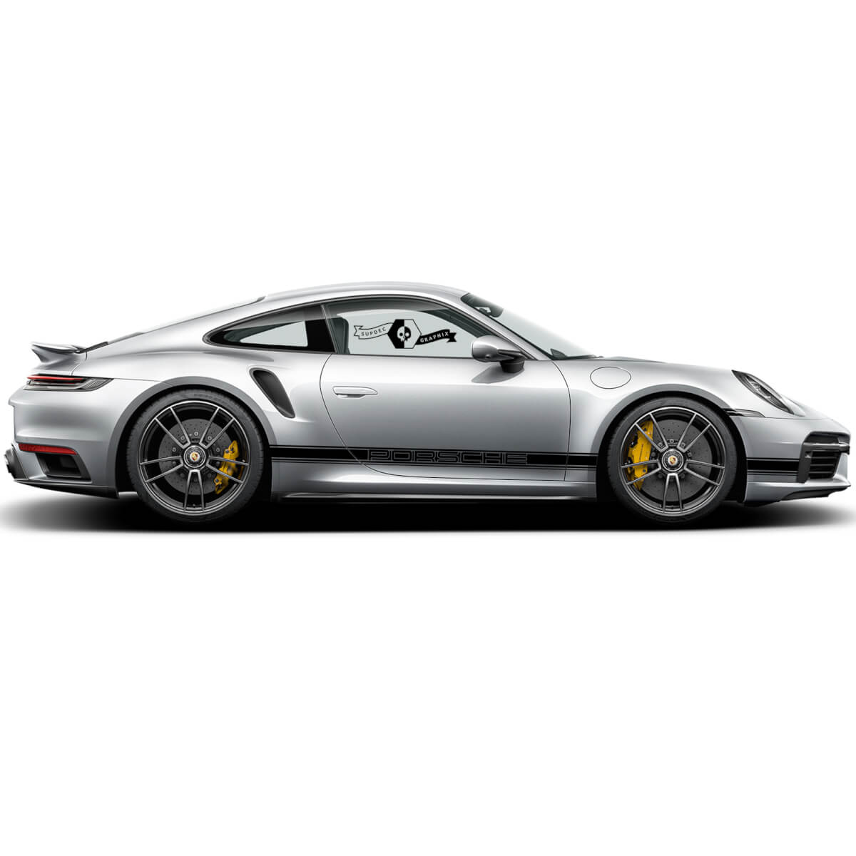 2 Porsche 911 Porsche Carrera Classic Side Trim Line Streifen Türen Kit Aufkleber Aufkleber