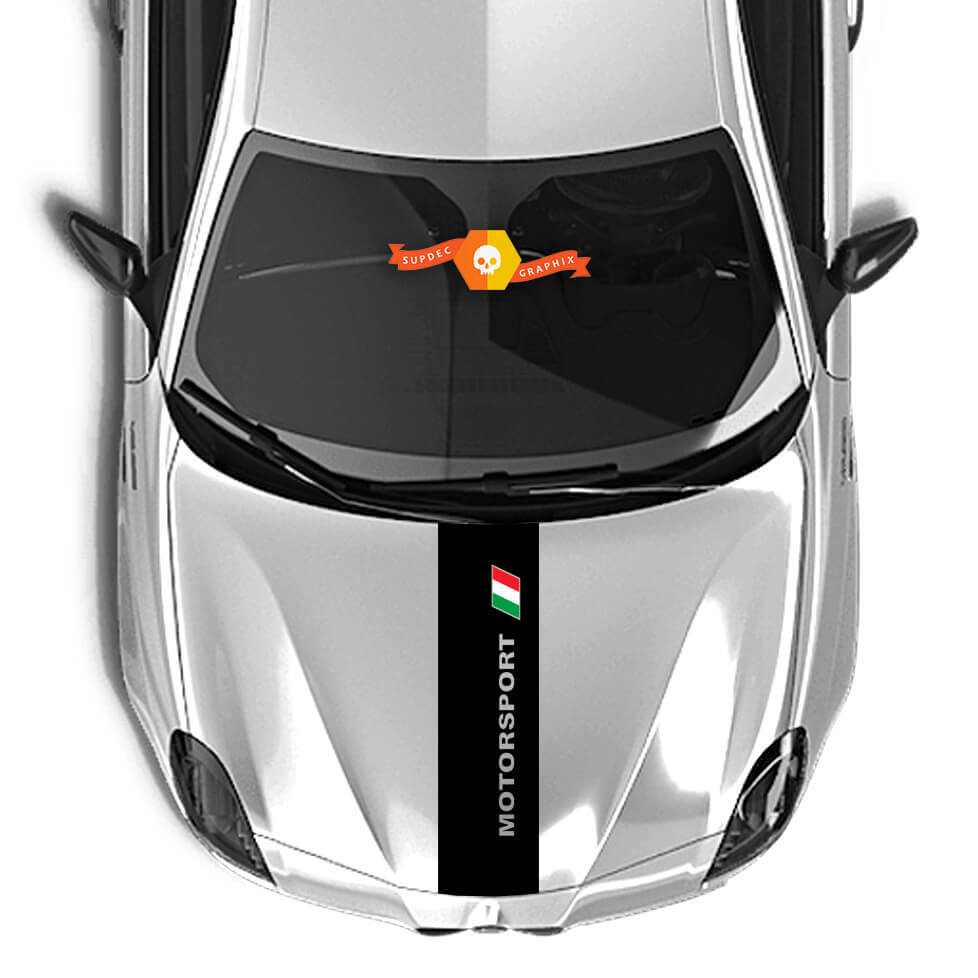 Alfa Romeo hood sticker Motosport Italy 2021 Vinyl Decal Sticker