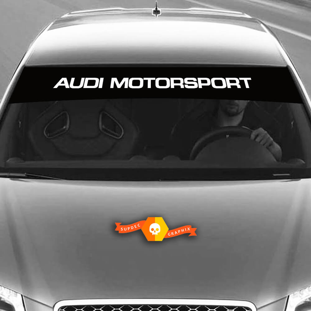 Vinyl Decals Graphic Stickers side Audi sunstrip Motorsport 2022