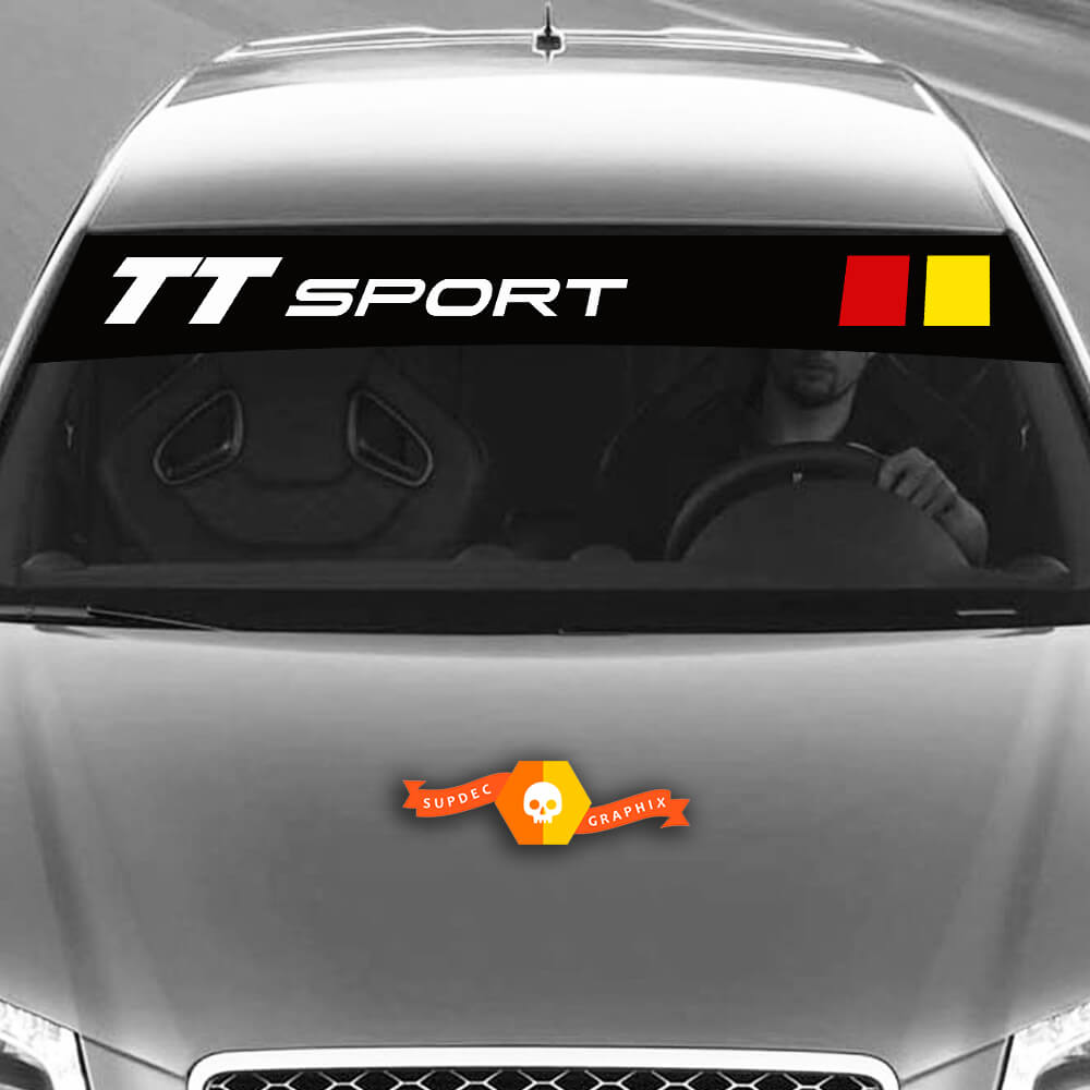 Vinyl Decals Graphic Stickers windshield Audi sunstrip  TT Sport 2022