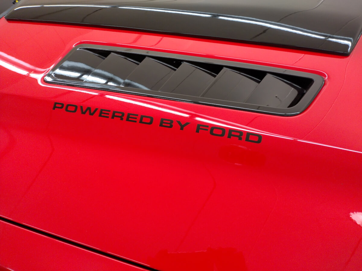 2 Angetrieben von Ford Decals - Ford Mustang GT Cobra SVT -Aufkleber Aufkleber
