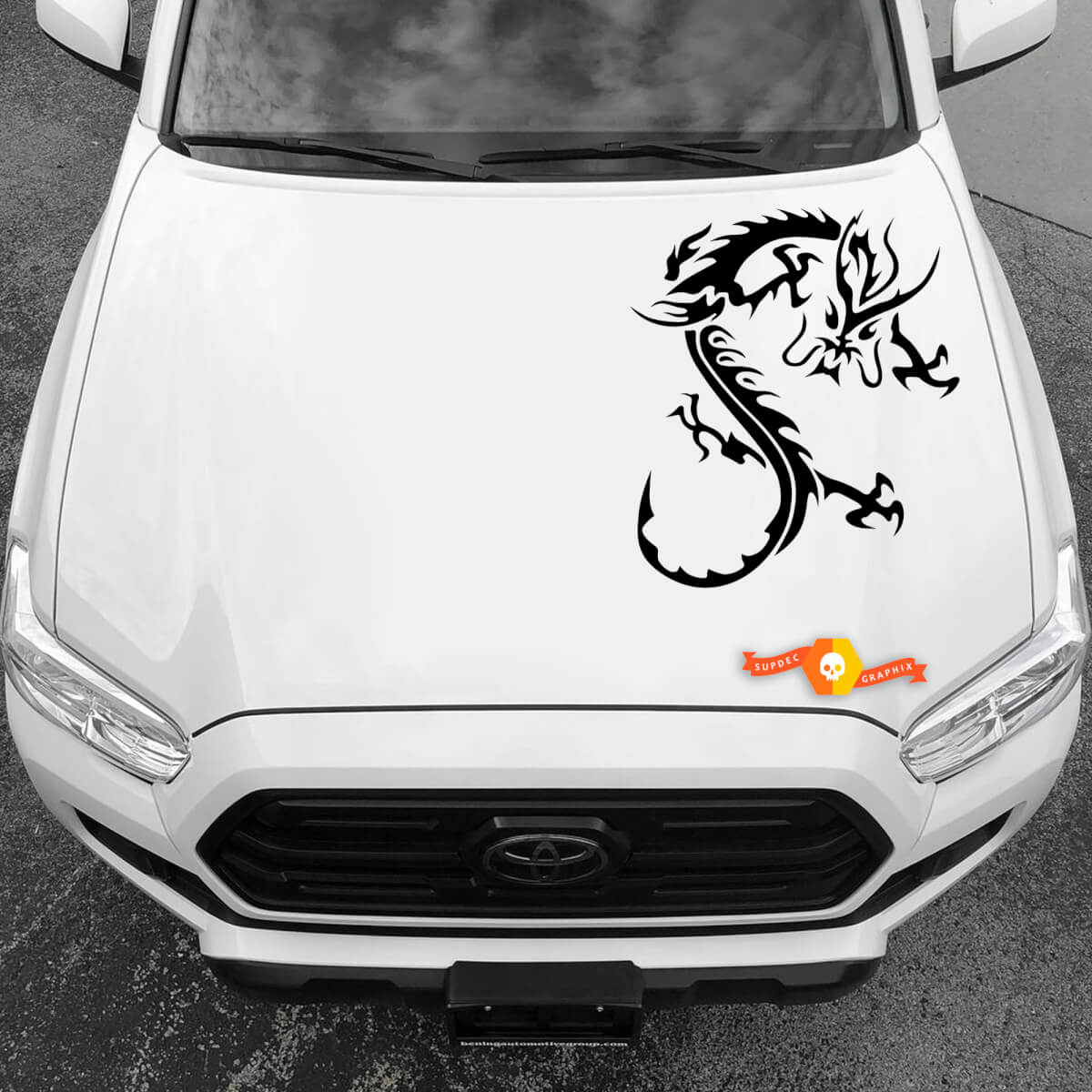 Vinyl Decals Graphic Stickers Car  hood New Dragons abstract 2022 - 2