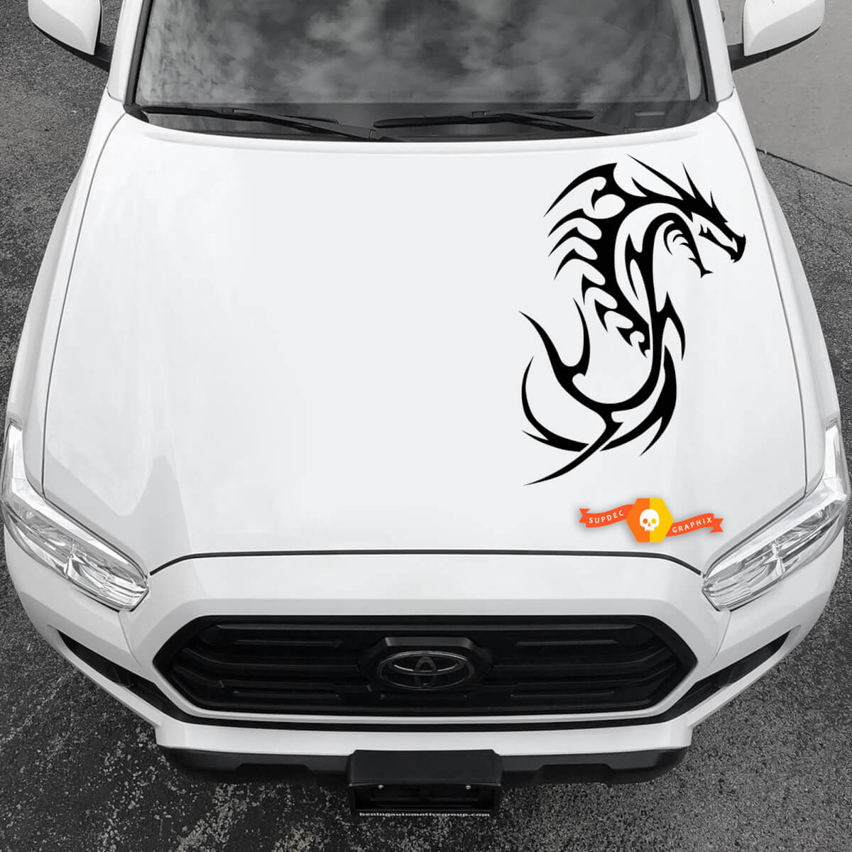 Vinyl Decals Graphic Stickers Car  hood New Dragons abstract 2022 - 3