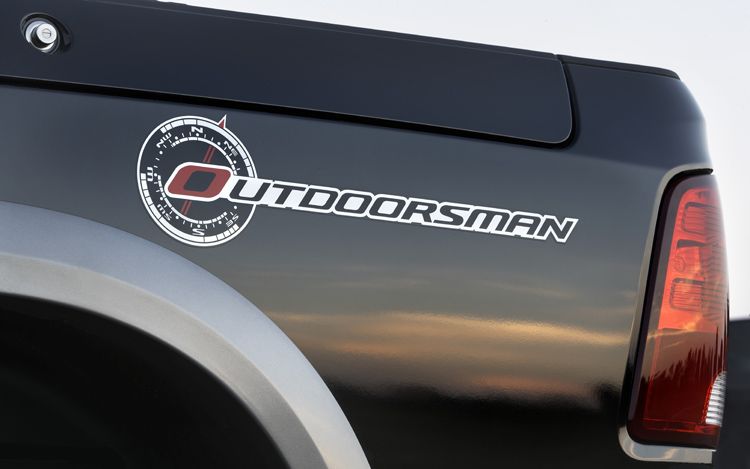 2 Dodge 2013 RAM 1500 Outdoorman Vinyl Decals Aufkleber