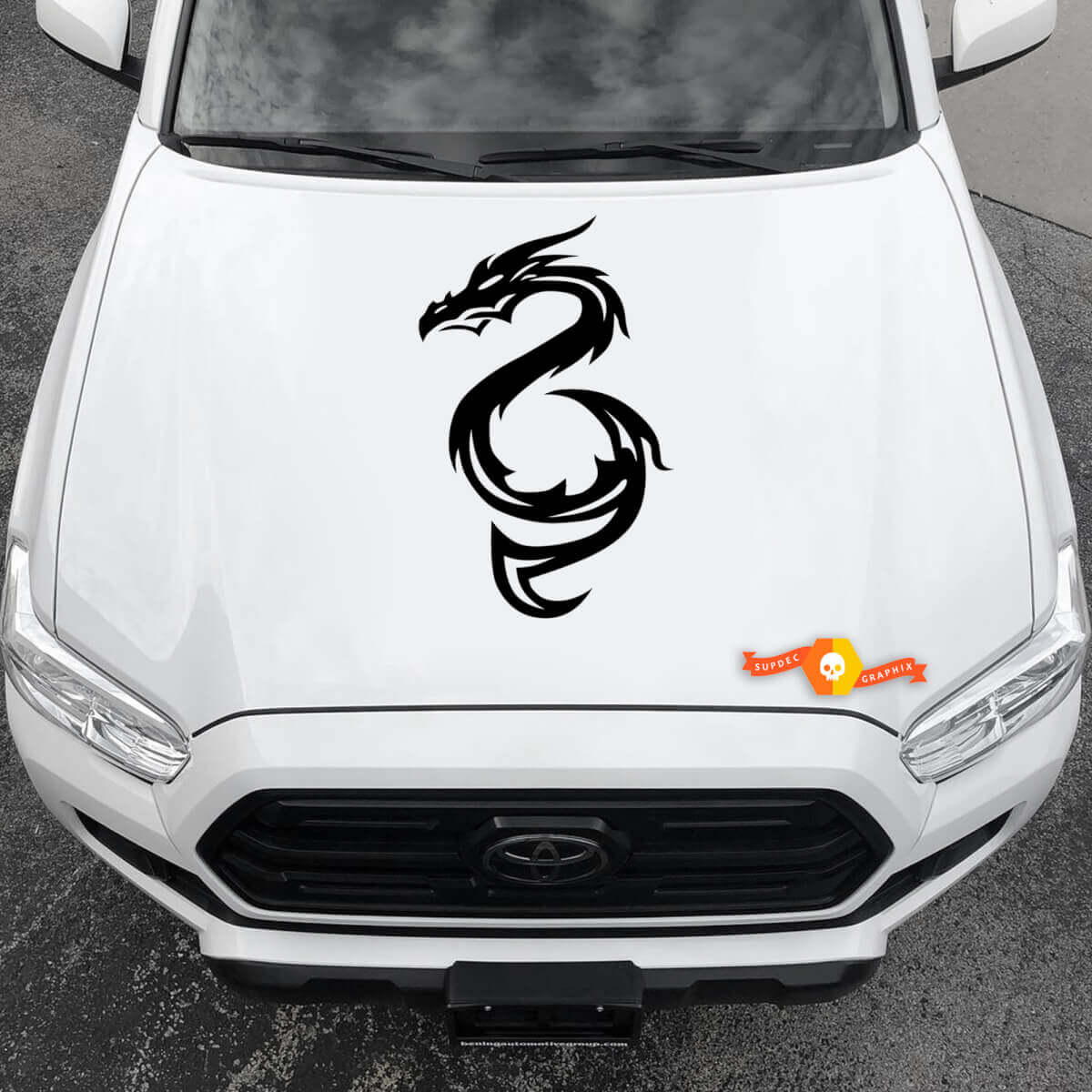 Vinyl Decals Graphic Stickers Car  hood New Dragons abstract 2022 - 5