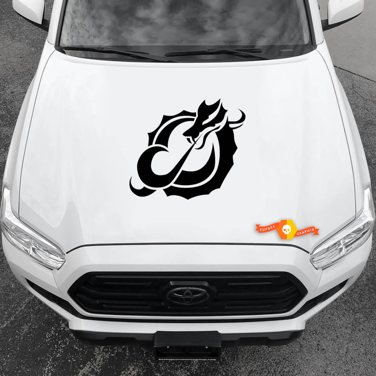 Vinyl Decals Graphic Stickers Car  hood New Dragons abstract 2022 - 7