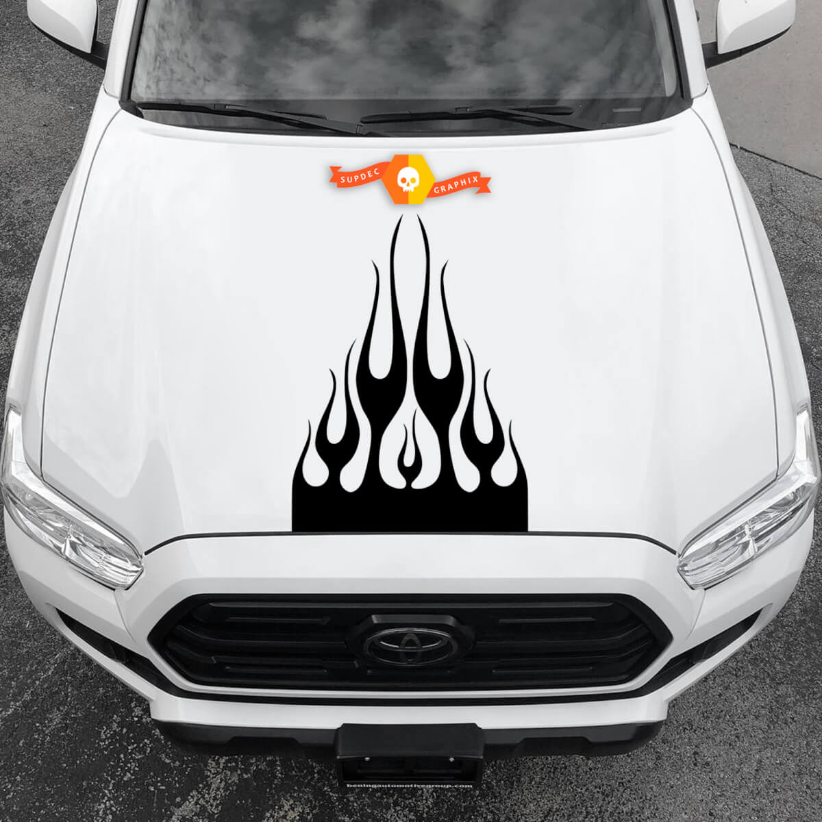 New Vinyl Decals Graphic Stickers Car  hood flames abstract 2022 - 2