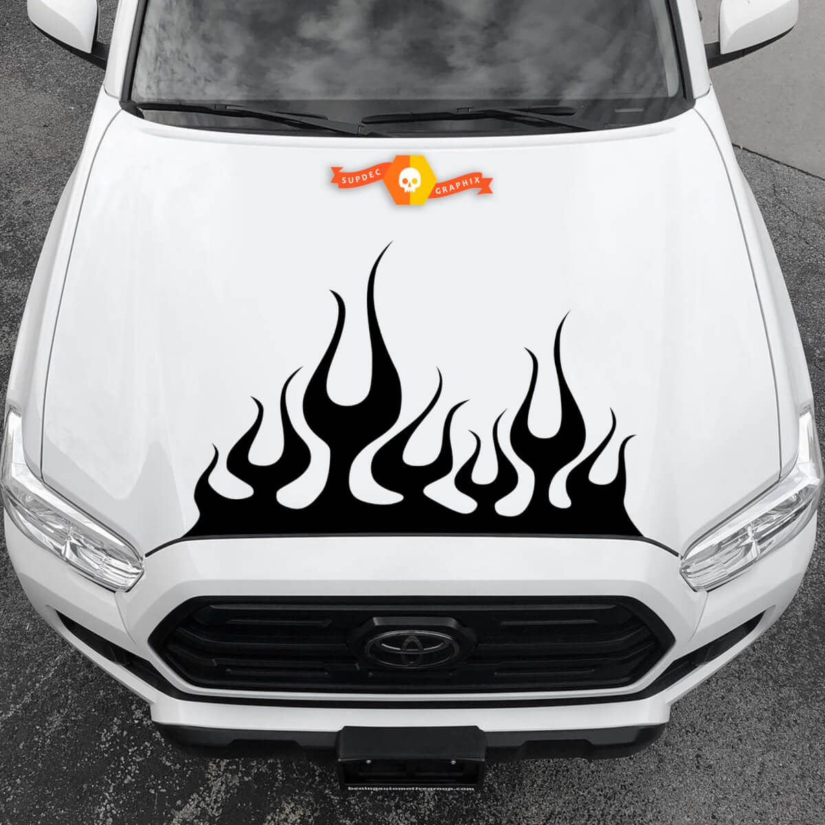 New Vinyl Decals Graphic Stickers Car  hood flames abstract 2022 - 3