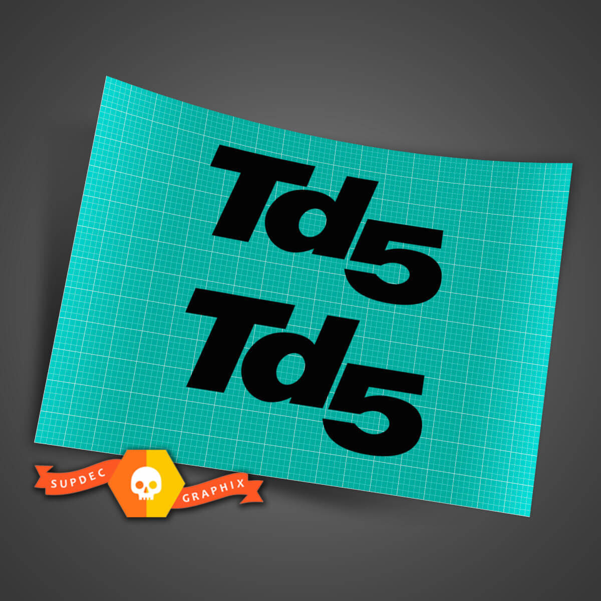 Pair Land Rover Defender 110 Td5 decals stickers Decal For Land Rover Defender 110 Sticker