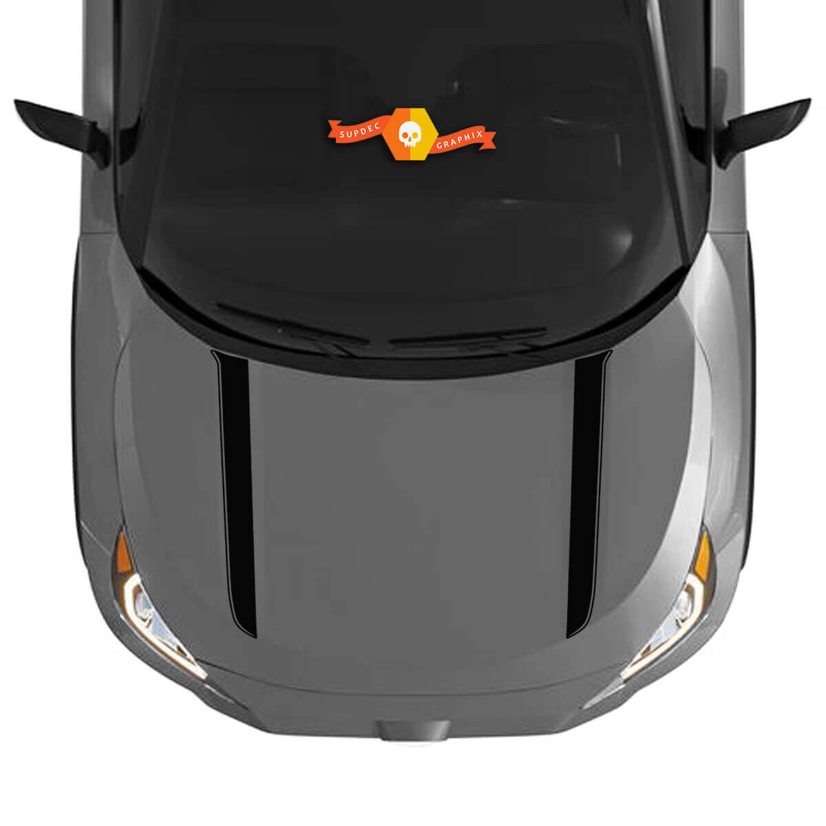 New Hood Emphasis Decal Sticker Graphic Kit fits Toyota RAV4 2019 - 2022 vinyl decal sticker