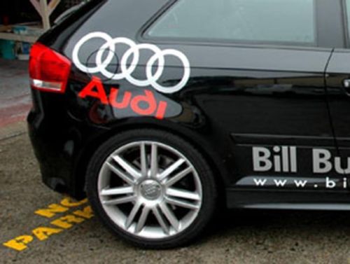 2 Audi Sport SIDE Stickers Decals TT A3-8 S4 S5 Q3 Q5 Q7 S6 RS4