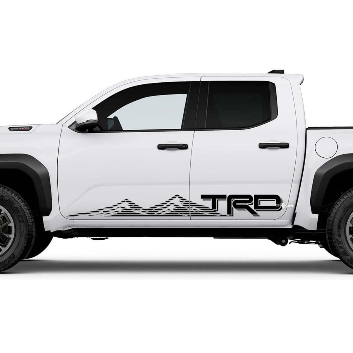 TRD Mountains Side Rocker Panel Decals Stickers for Toyota Tacoma
