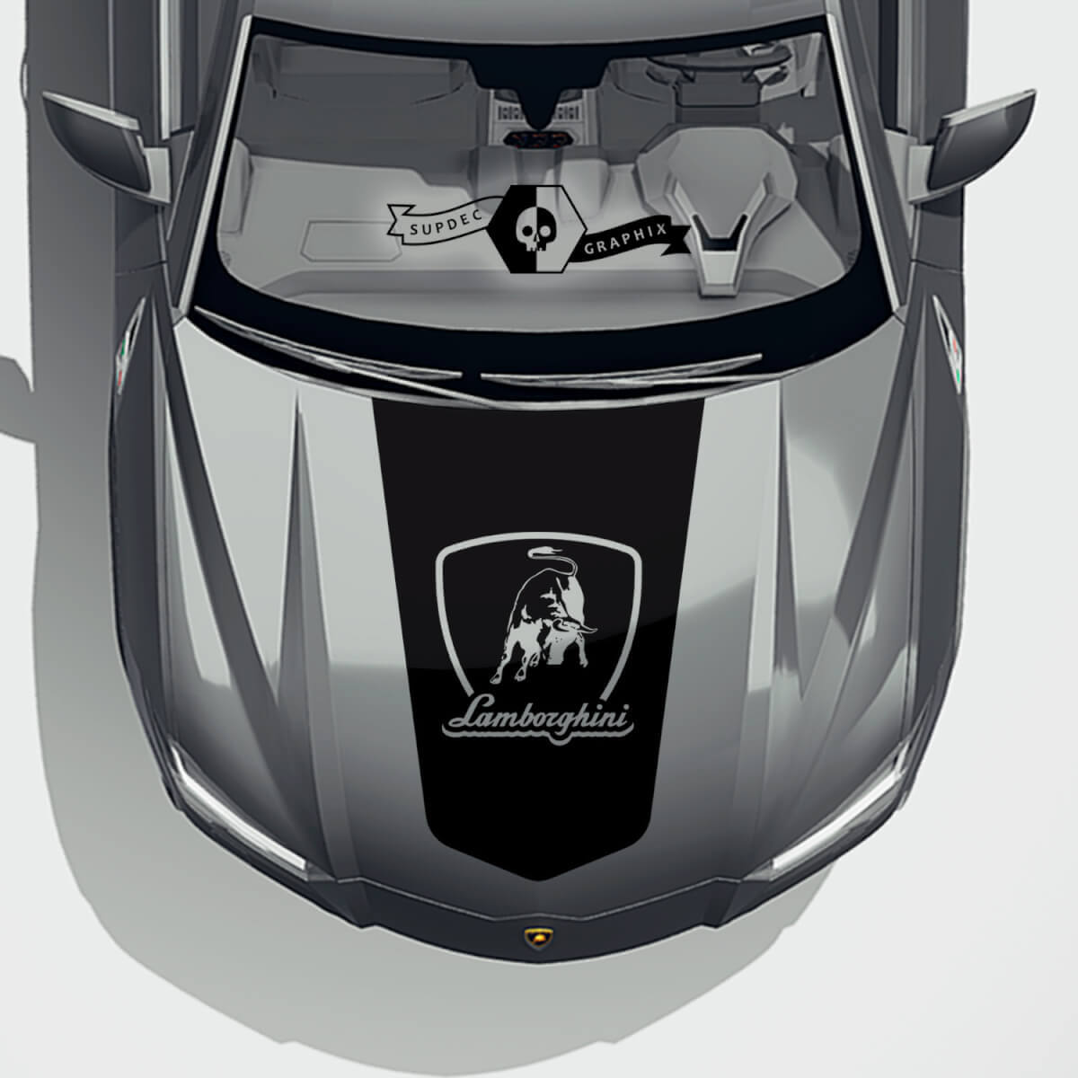 Lamborghini Urus 2021 2022 2023 Hood Vinyl Decal Sticker Graphics