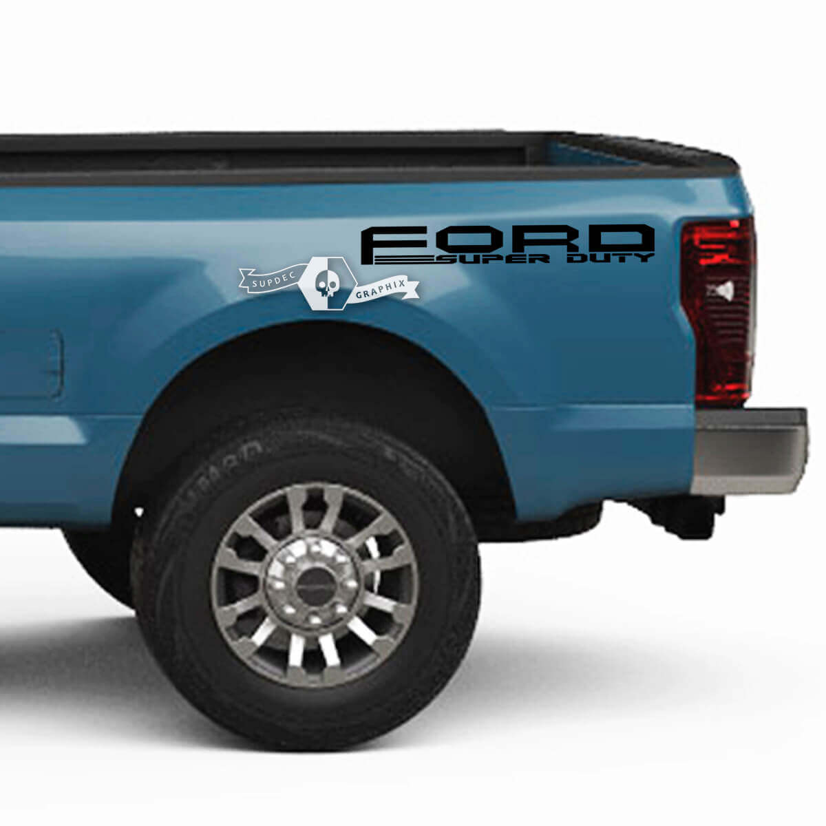 Bed Fender Logo Decals for Ford Super Duty