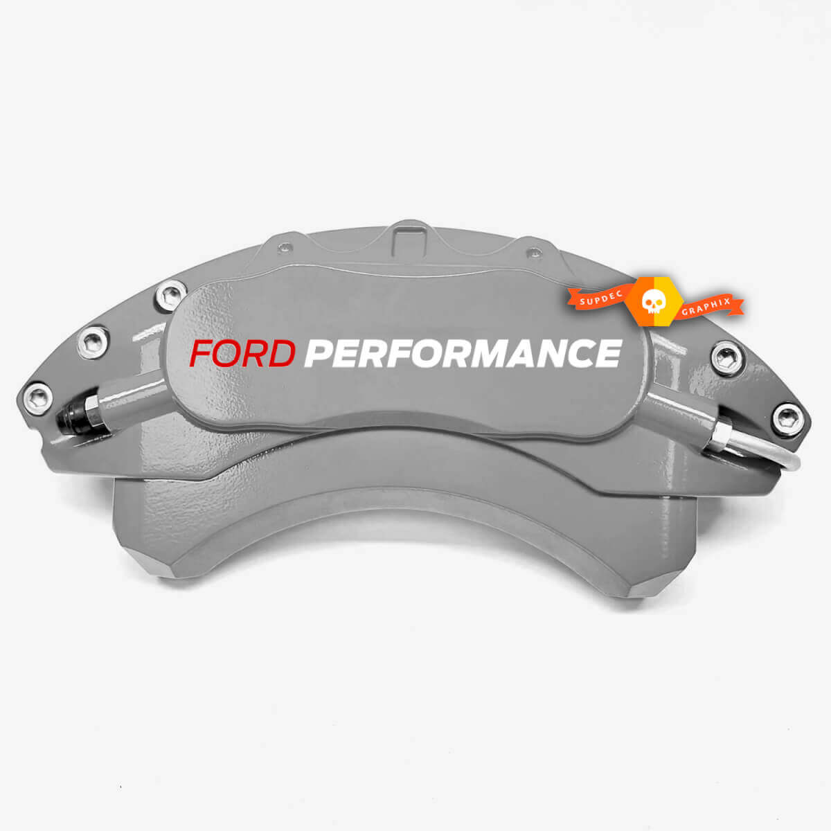 Performance Brake Caliper Vinyl Decals Kit of 6 for Musclecars 