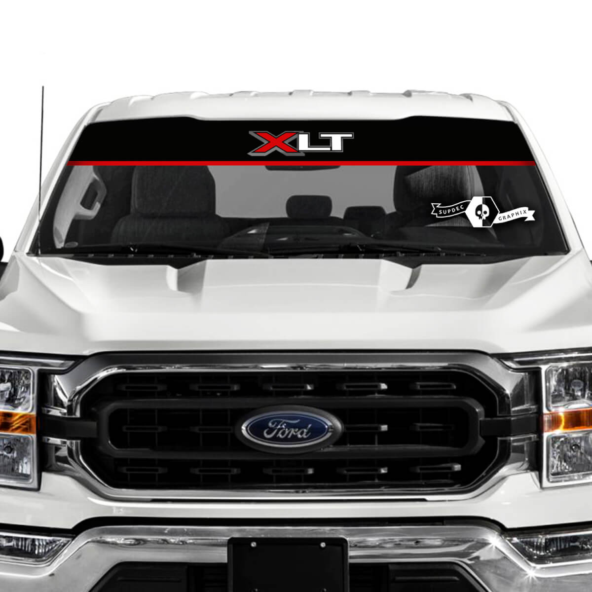 Ford F-150 XLT Window Windshield Graphics Decals Stickers 3 Colors