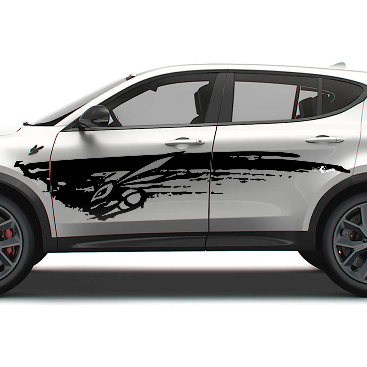  Hornet Logo Mud Splash Door Side Vinyl Decal Kit for Dodge Hornet