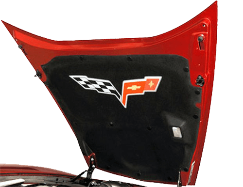 Corvette C6 Hood Logo Vinyl Decal Color Sticker